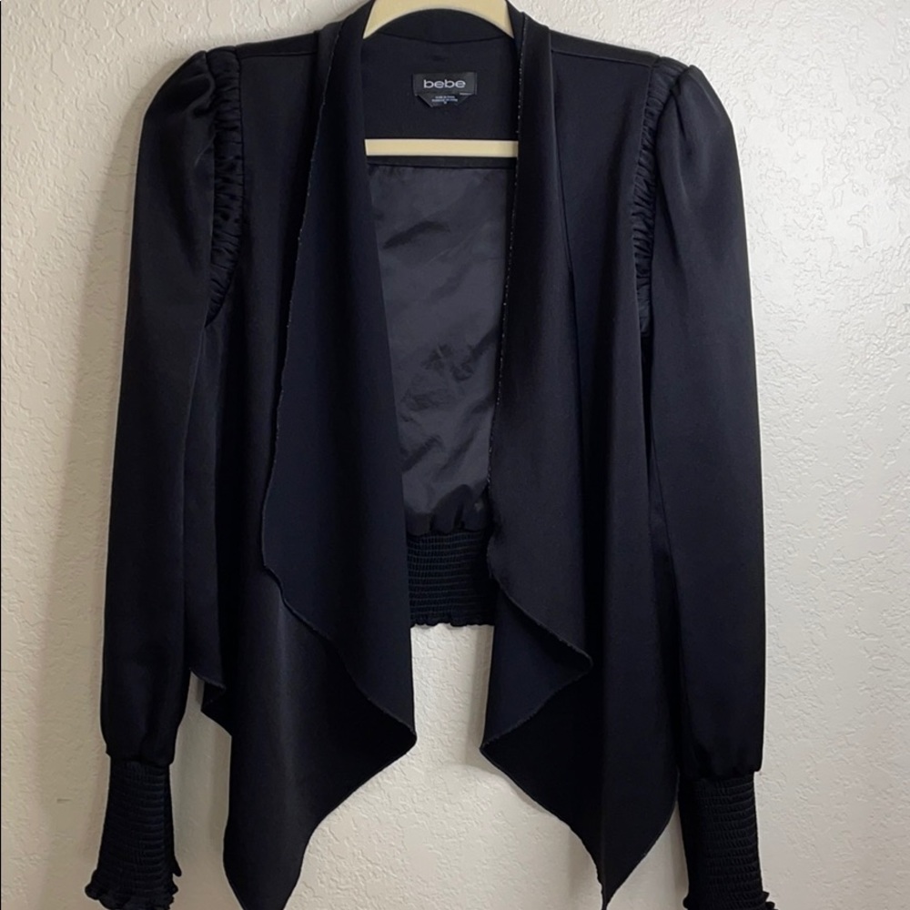Black bebe blazer